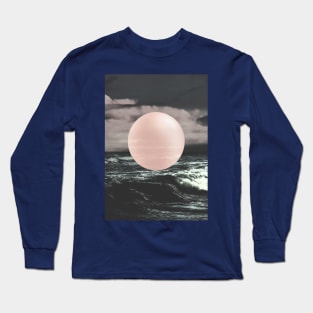 Marble Moon Long Sleeve T-Shirt